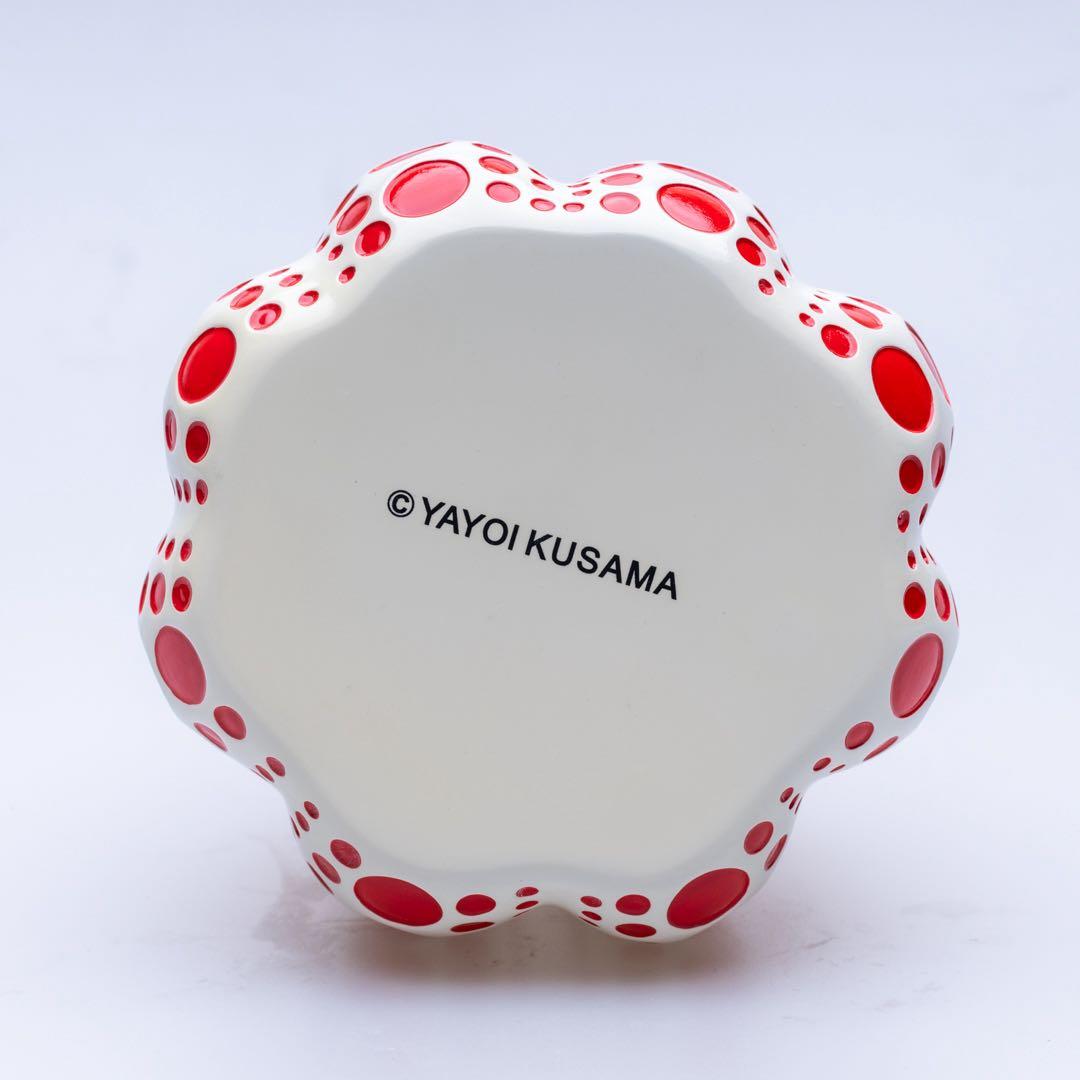 草間彌生 かぼちゃ 赤　ペーパーウェイト　オブジェ