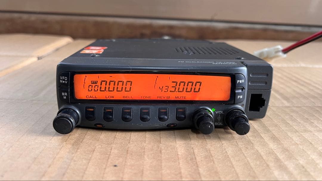 送料込! KENWOOD TM-733G VL トランシーバー　無線機