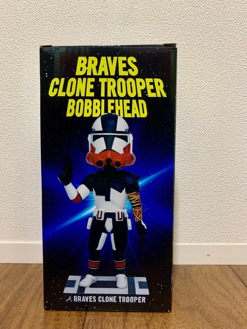 新品　ボブルヘッド人形　アトランタブレーブス　クローントルーパー