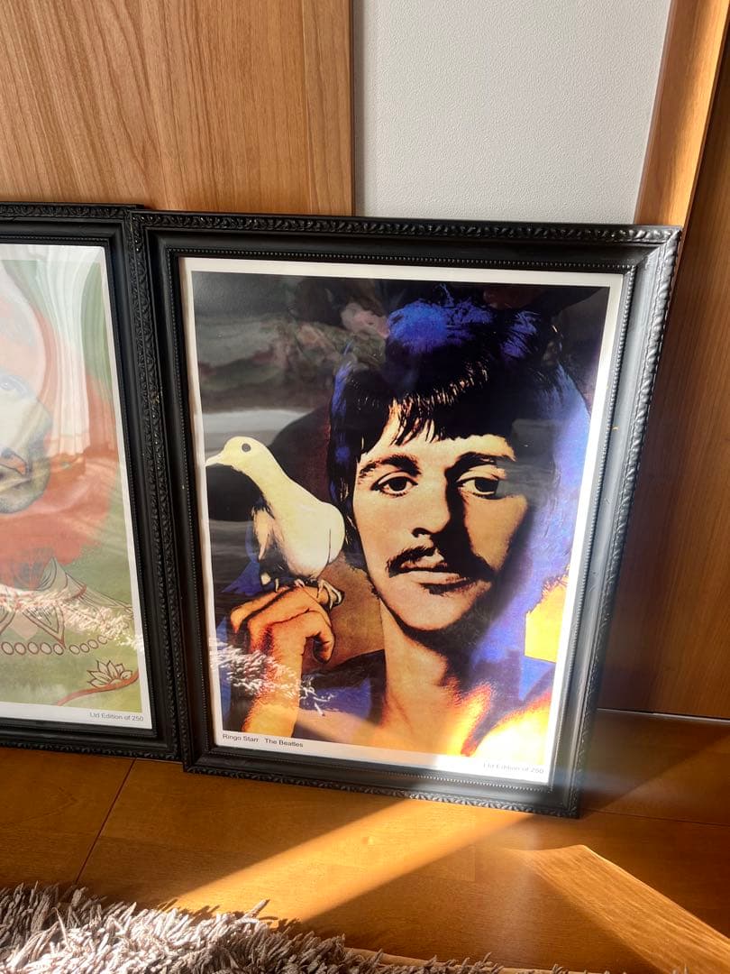 The Beatles メンバー全員の限定ポスター