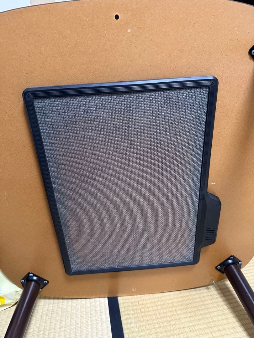 無印良品　人気　ダークブラウン 木製 こたつ 正方形　無印