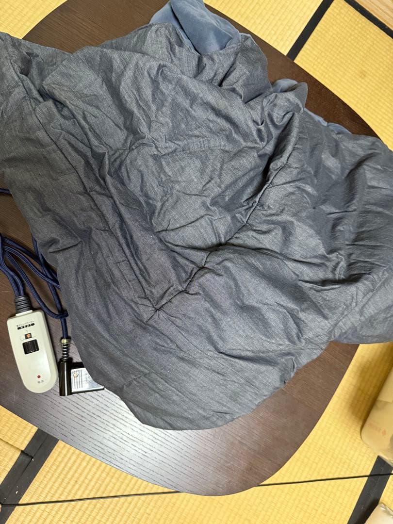 無印良品　人気　ダークブラウン 木製 こたつ 正方形　無印