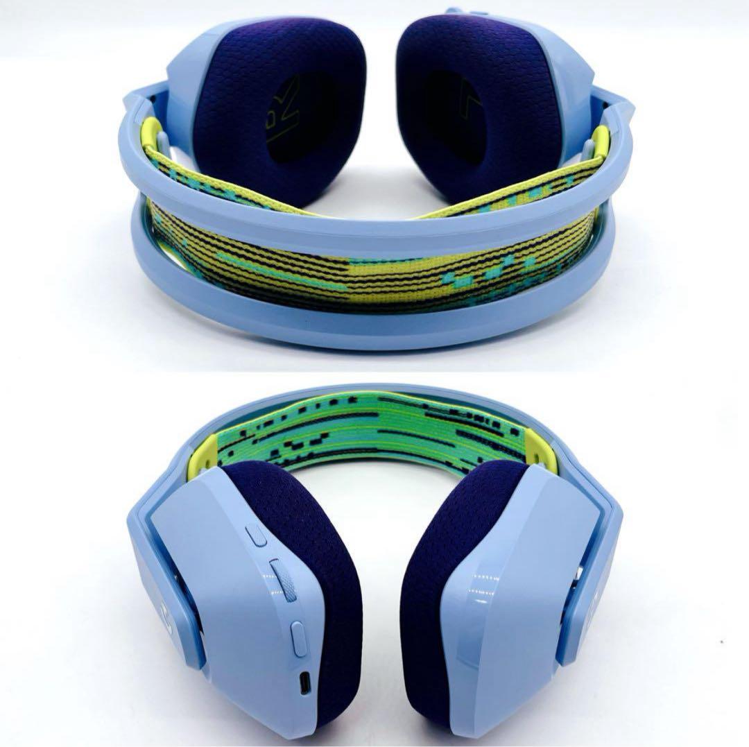 【極美品✨】ロジクール　ゲーミングヘッドホン　G733 ライラック