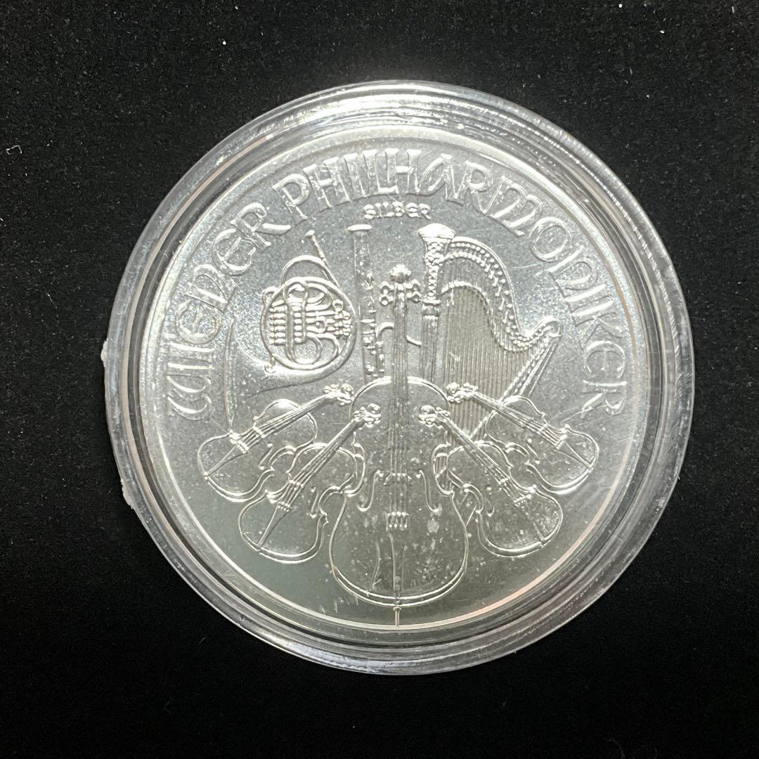ウィーンフィルハーモニー 2024年発行 1オンス 純銀 袋と保証書付き