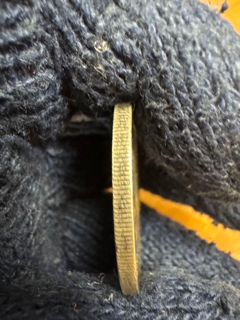 ★本物保証★ 組合鑑定書付き旧一円銀貨　無輪　明治3年　1円一圓