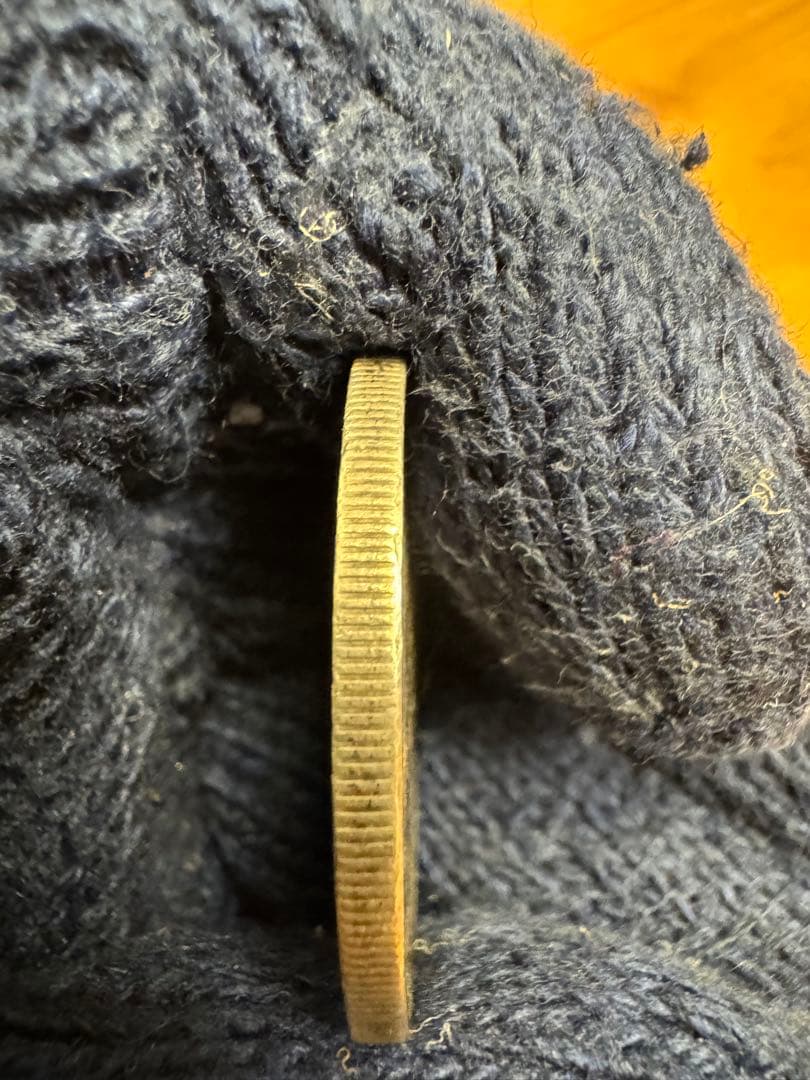 ★本物保証★ 組合鑑定書付き旧一円銀貨　無輪　明治3年　1円一圓