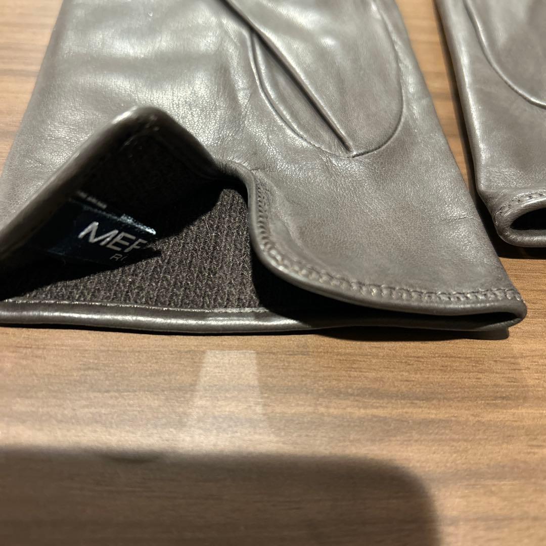 メローラ　手袋　ナパレザー　ダークブラウン　8.5インチ