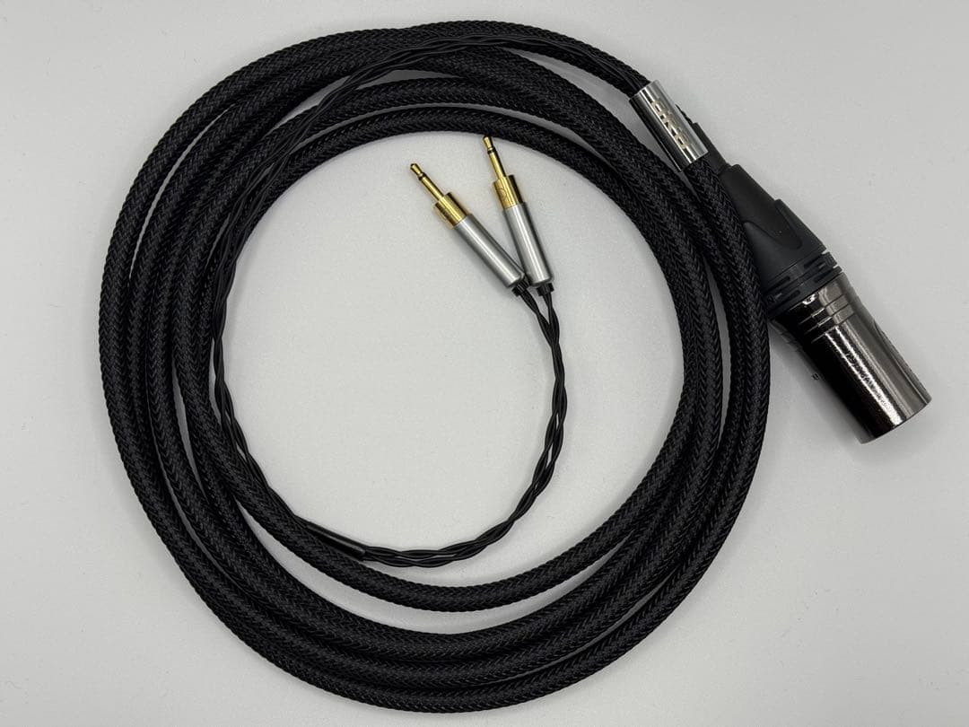 ORB Clear force HD700 4pin XLR バランスケーブル