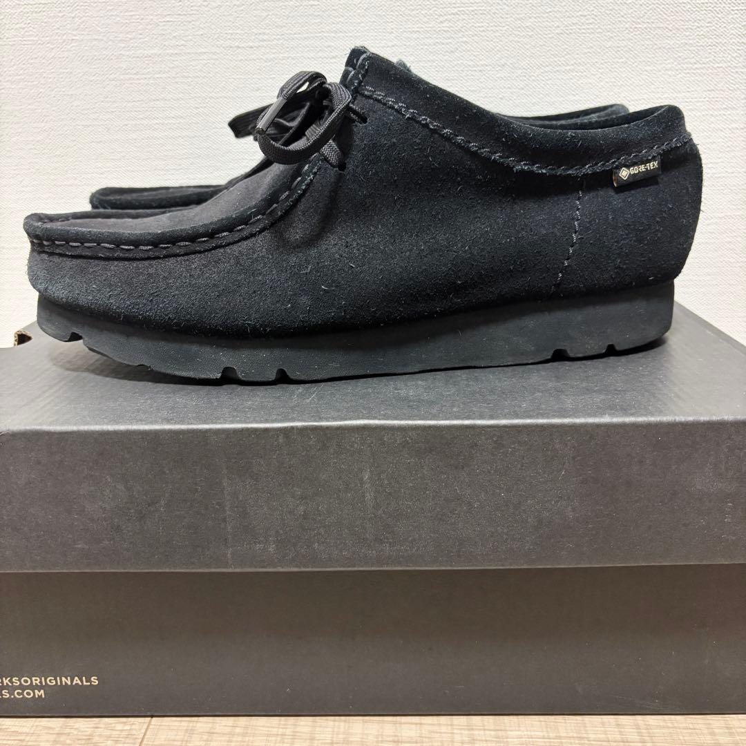 26.5cm GORE-TEX Clarks Wallabee クラークスワラ
