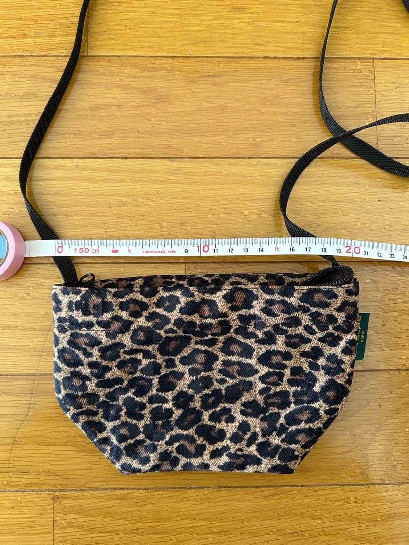 エルベシャプリエ ヒョウ柄 レオパード ミニショルダーバッグ ポシェット