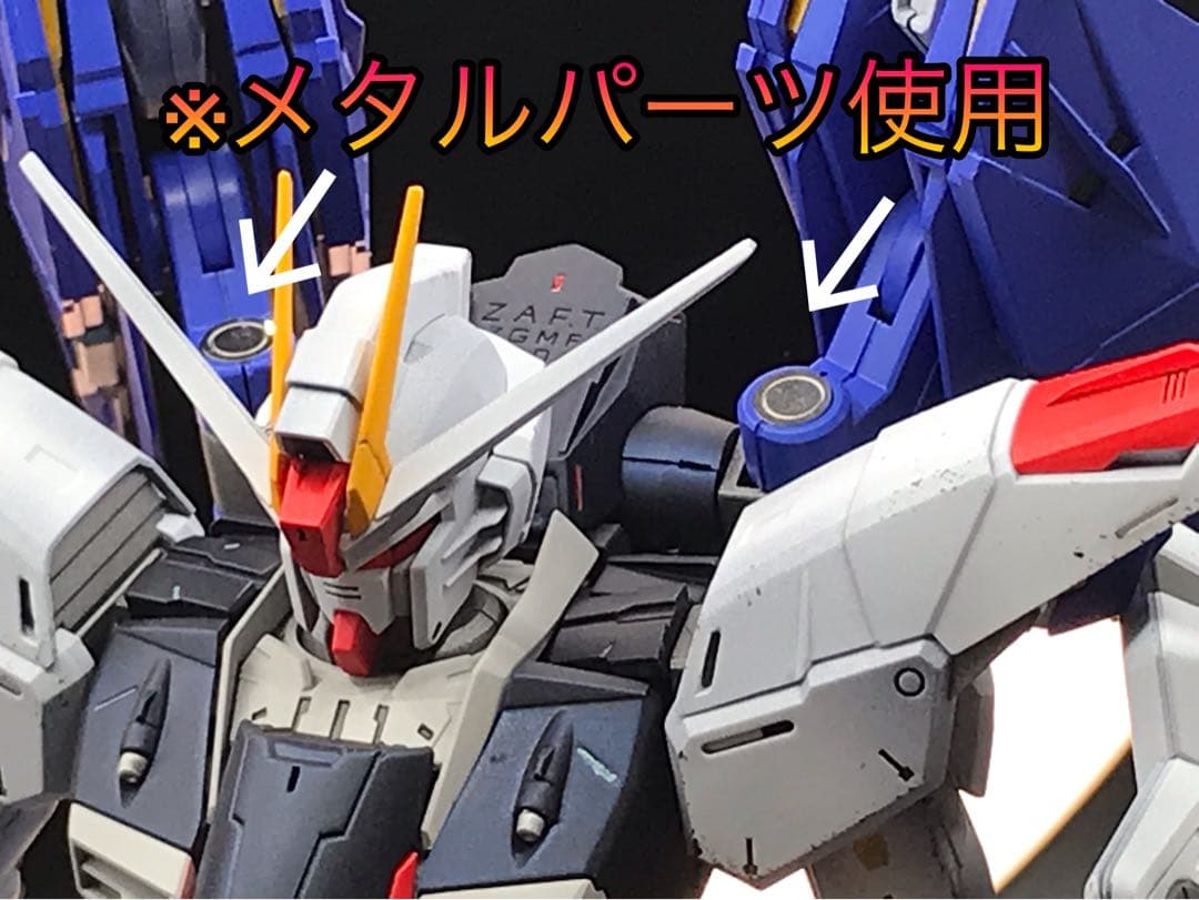 【全塗装】完成品MG 1/100 フリーダムガンダム　グラデーション塗装仕上げ