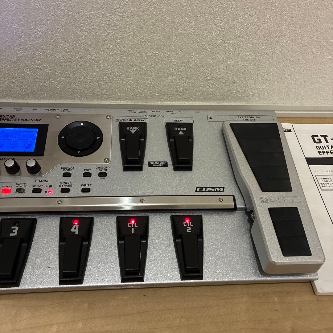 完動品！acアダプターセット　【美品】BOSS GT-10 マルチエフェクター