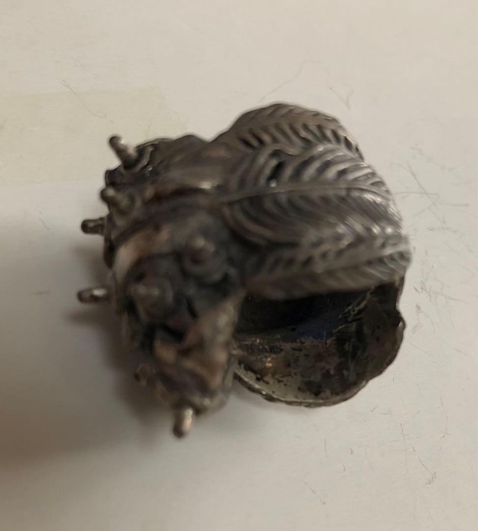 hide LEMONed シルバーリング H.R.ギーガー