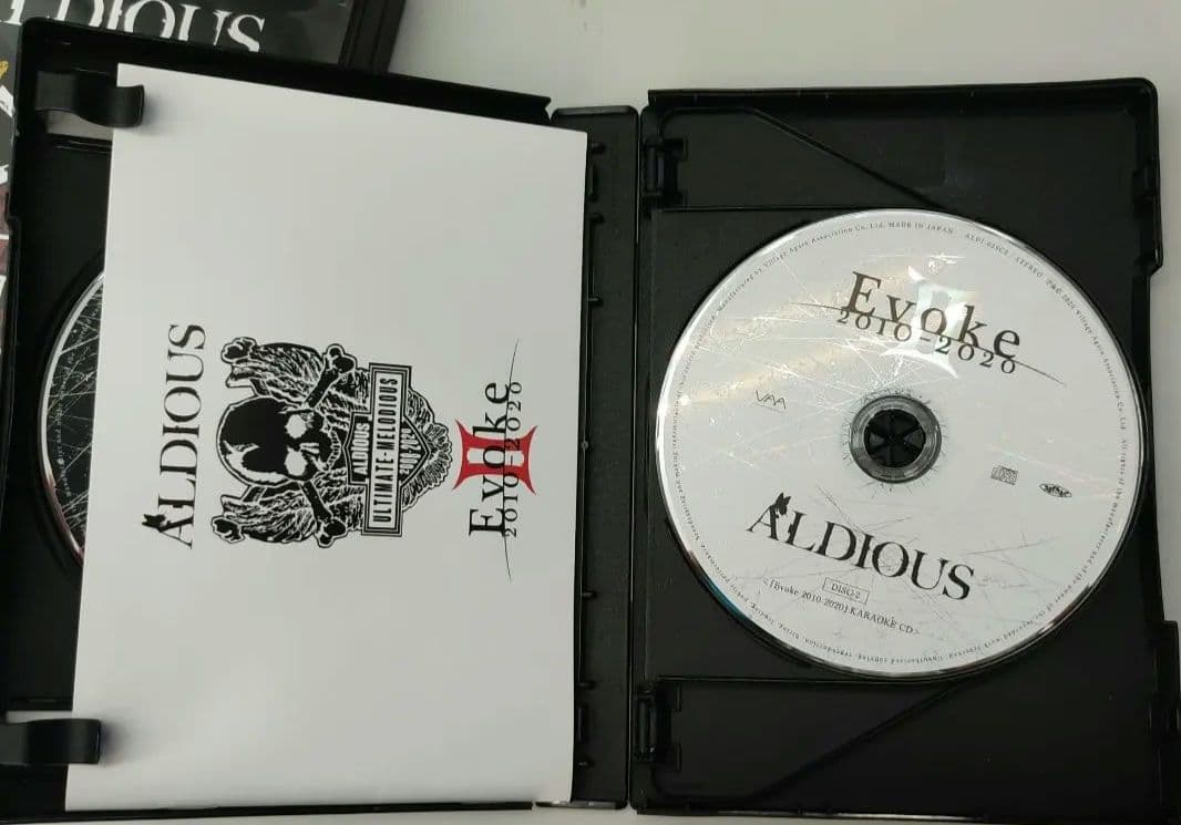 Aldious Evoke ・Evoke Ⅱ 2010-2020 CD・DVD