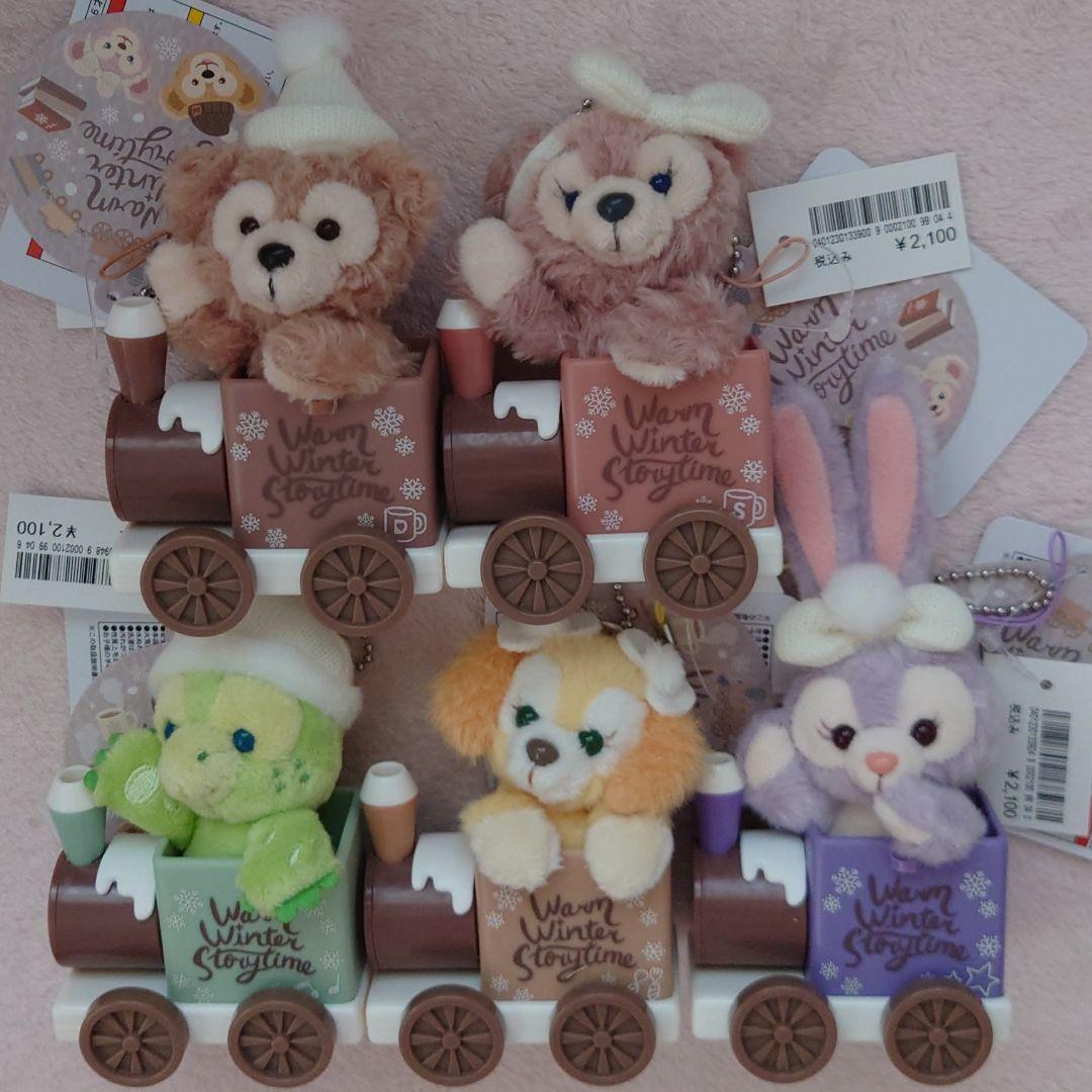 ダッフィー　ステラルー　ウォームウィンターストーリータイム　ぬいぐるみストラップ