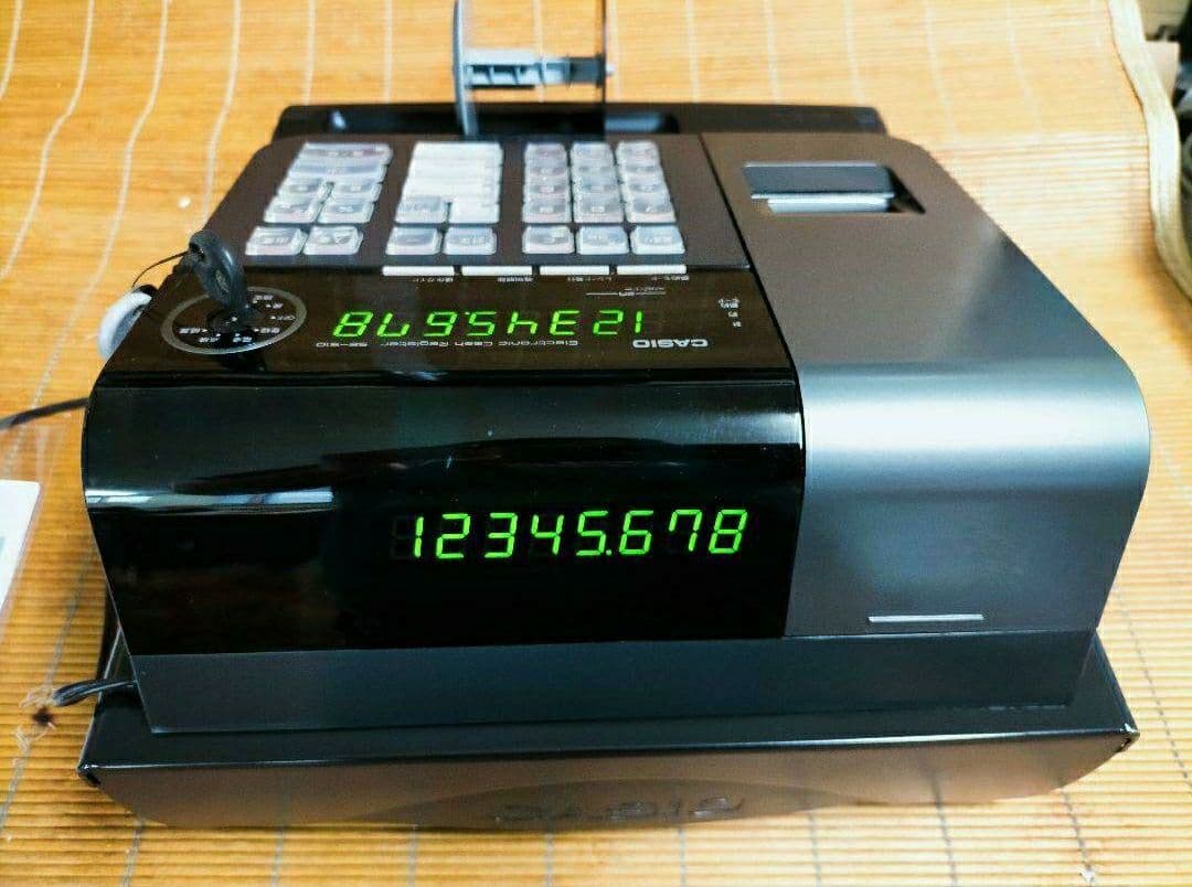 カシオレジスター　SE-S10　人気コンパクト送料無料　166601