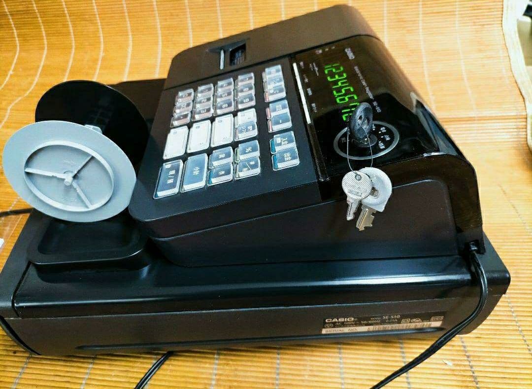 カシオレジスター　SE-S10　人気コンパクト送料無料　166601