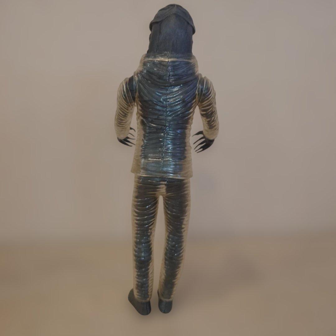 エクスプラス大怪獣シリーズ セミ人間 白黒版 美品 隕石付　 箱なし