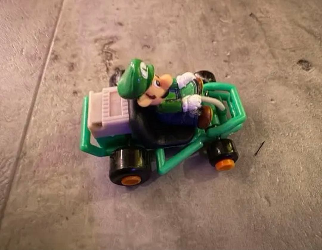マリオカート64 ルイージ フィギュア レトロ ユージン yujin