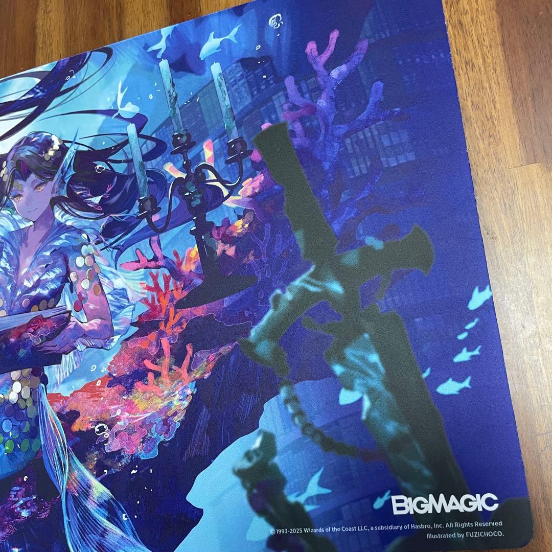 アニメ・ボーダーレス版「リスティックの研究」(絵： 藤ちょこ）プレイマット