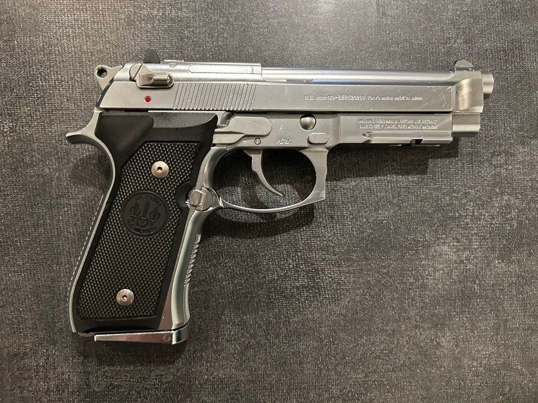 【東京マルイ M9A1 ステンレスモデル ガスブローバック 動作良好】