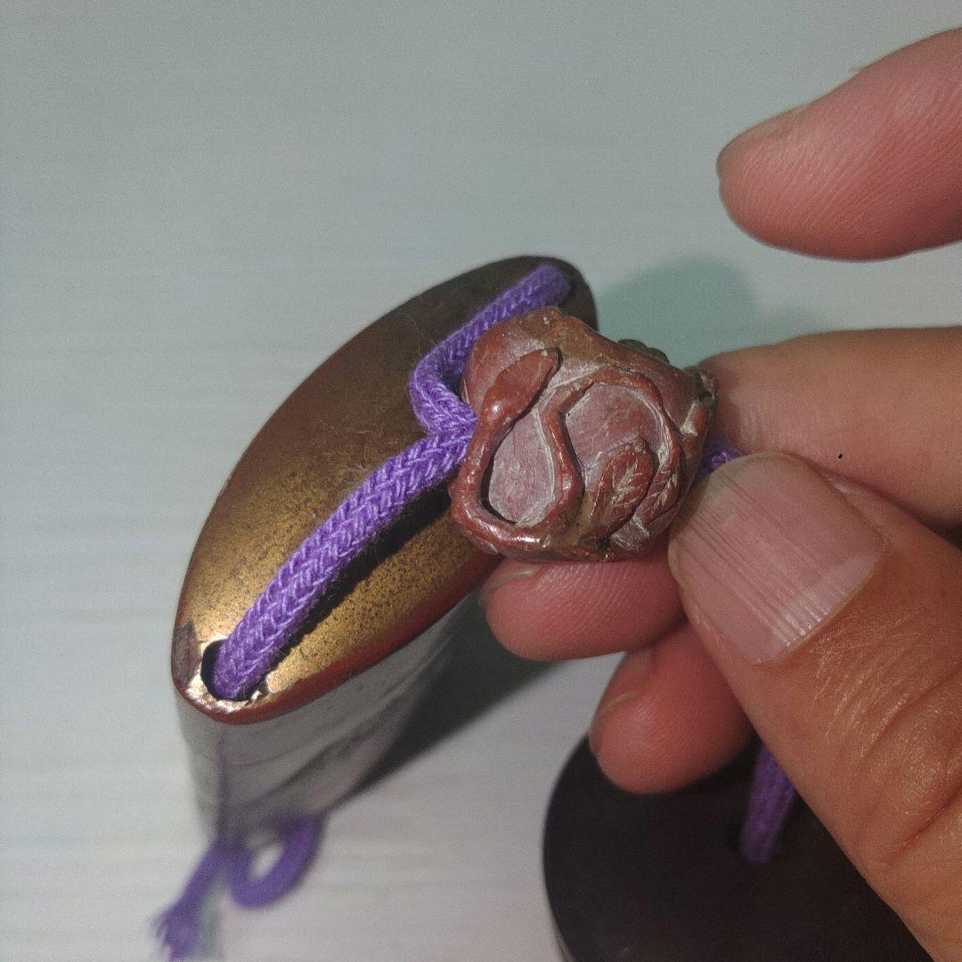 RITAO CHAN　印籠　根付　饅頭根付　富士　漆芸　蒔絵　木製　ミ10