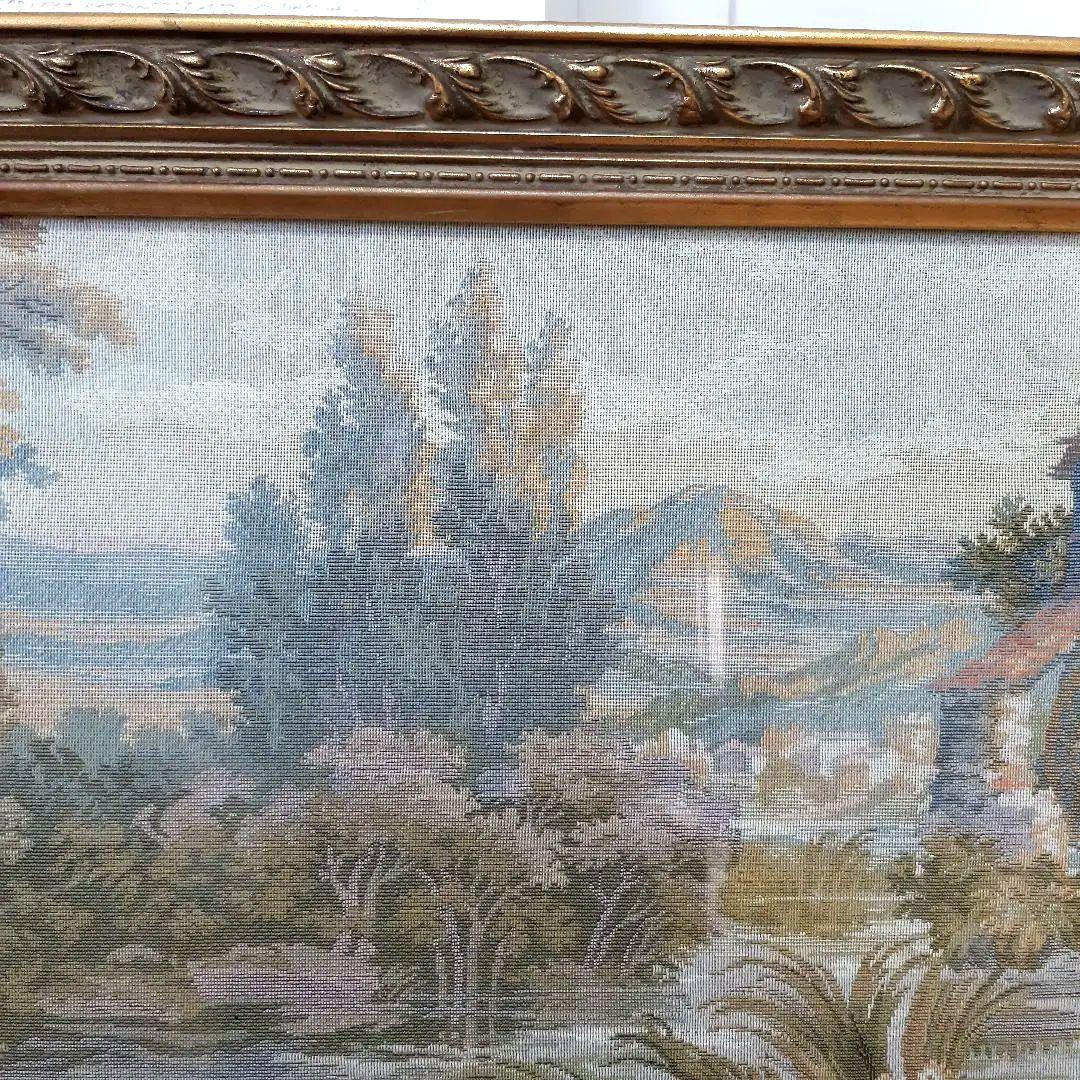 絵画　タペストリー　インテリア　アート　ゴブラン織　額縁　芸術　絵