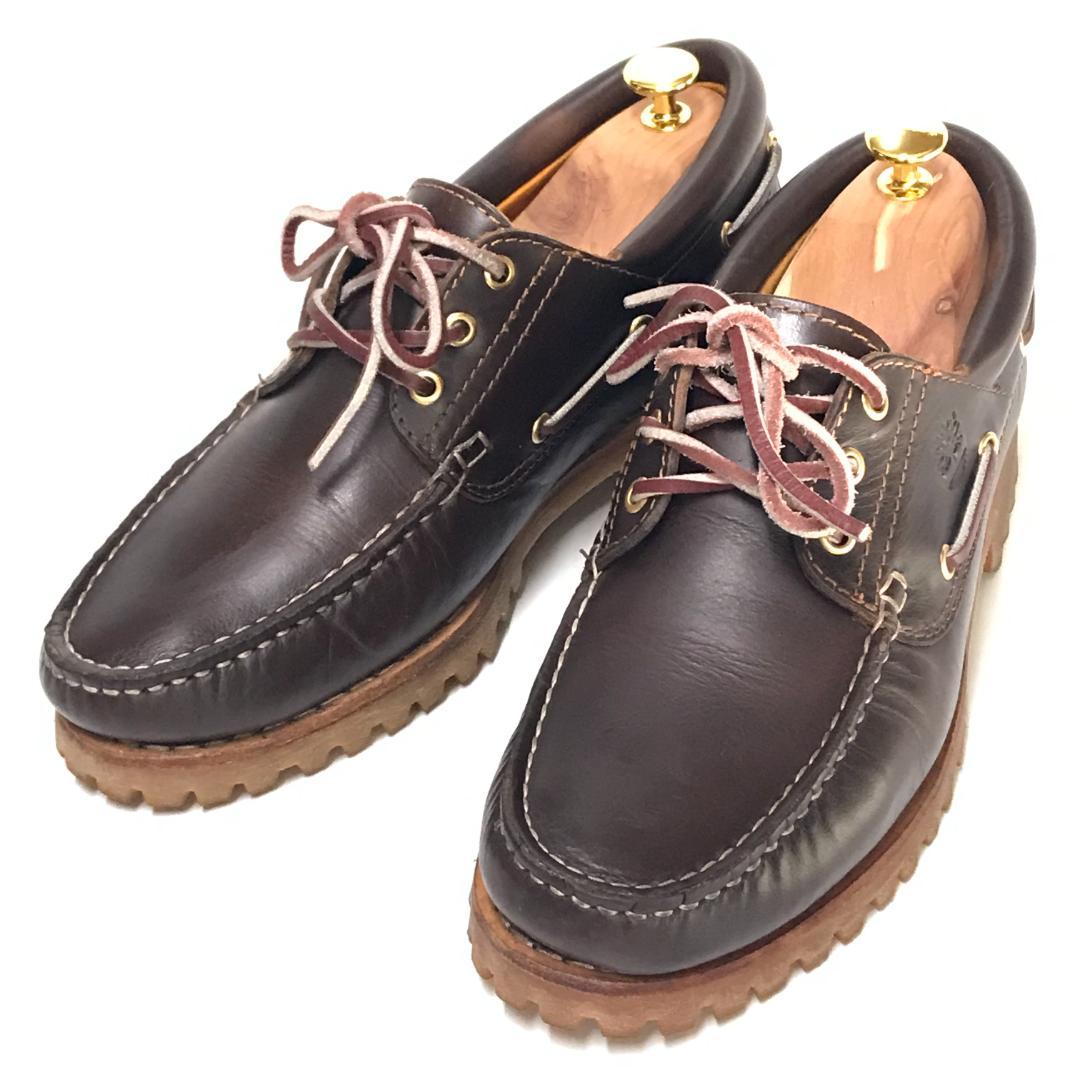 ティンバーランド 3EYE CLASSIC LUG 26.5cm ブラウン 茶