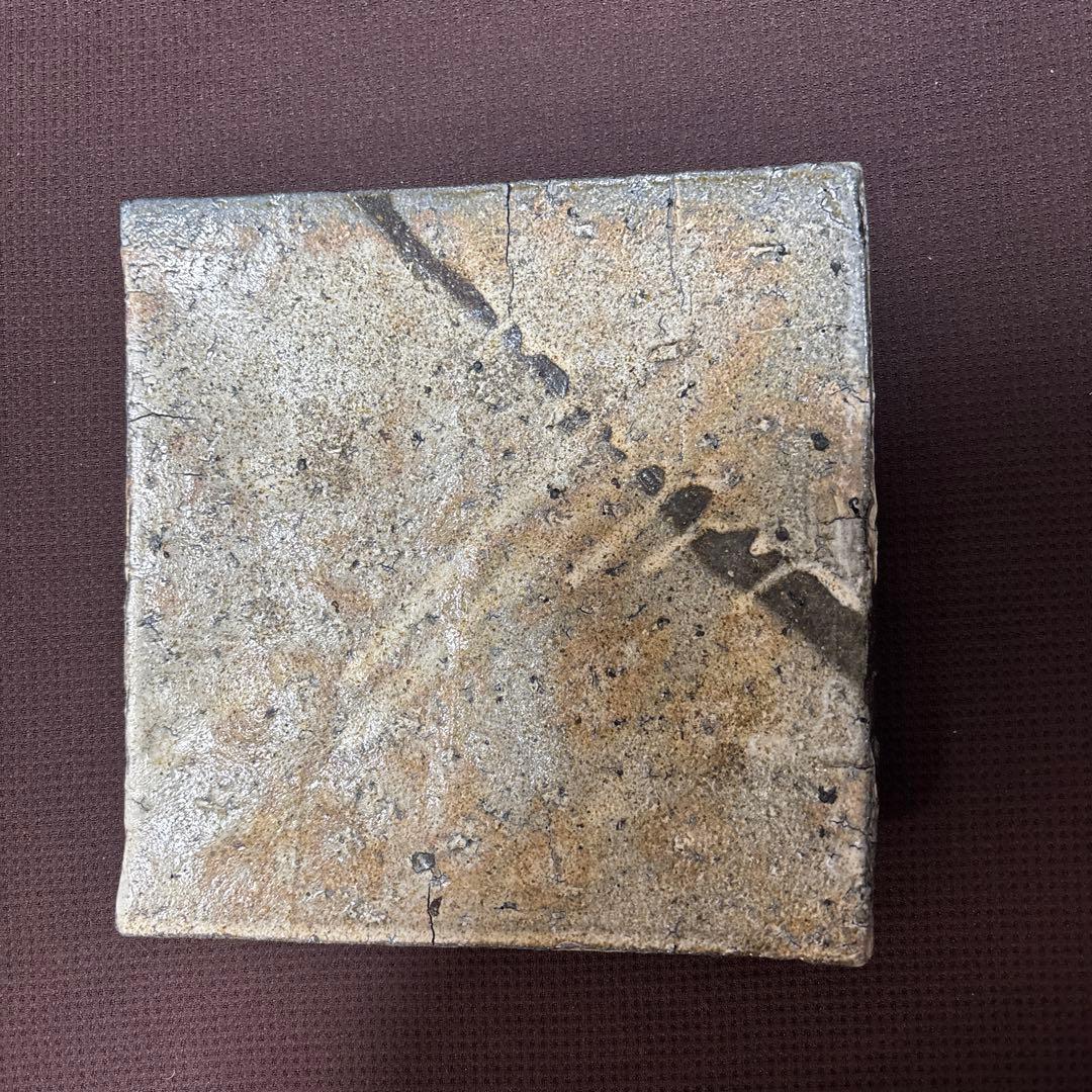 中川自然坊　唐津四方皿