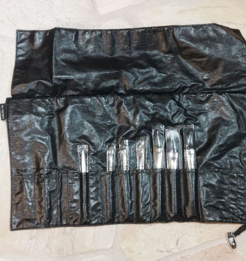 【6/19まで期間限定出品価格】白鳳堂メイクブラシセット 7本 ミントグリーン