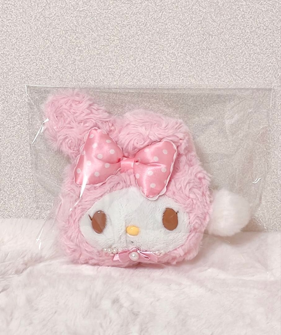 【サンリオ】マイメロディ スイートラブリーシリーズ フェイス パスケース レア