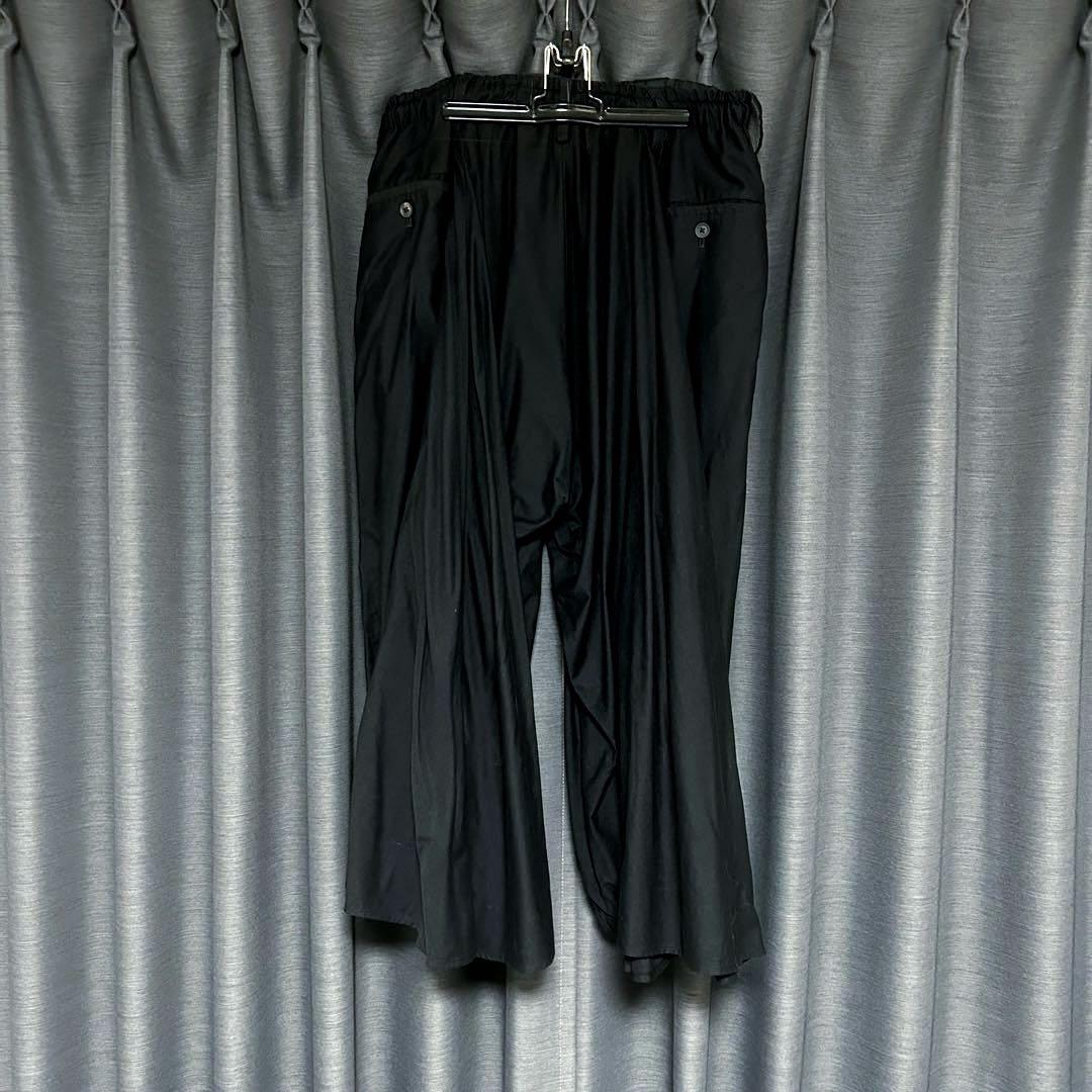 パンツ Yohji Yamamoto BLACK C/TWILL CROW PANTS