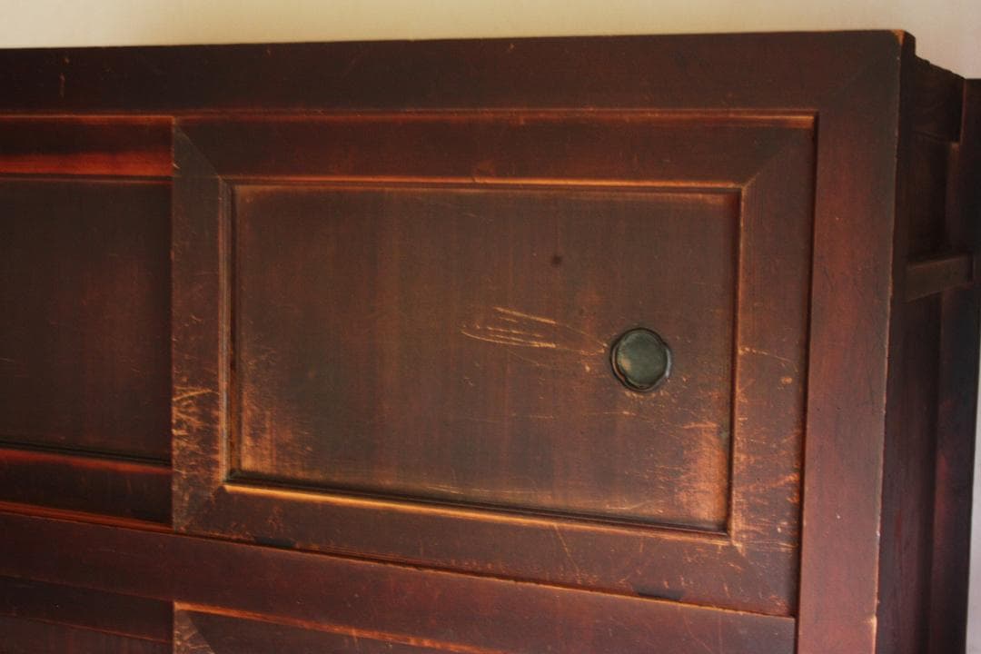 水屋箪笥 飾り棚 茶箪笥 昭和レトロ アンティーク 水屋 古民家 古家具 民藝