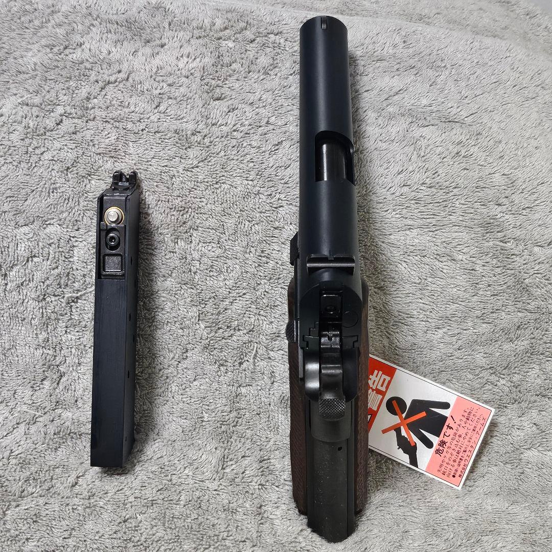 新同 WA 純正 コルトM1911 100周年記念モデル ウッドグリップver.