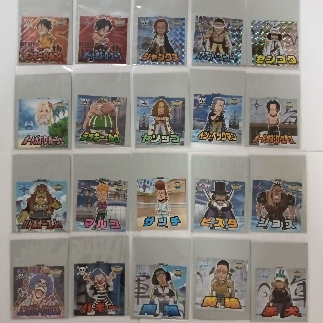 ワンピース コレクタブルフィギュア ステッカー/シール 全100種