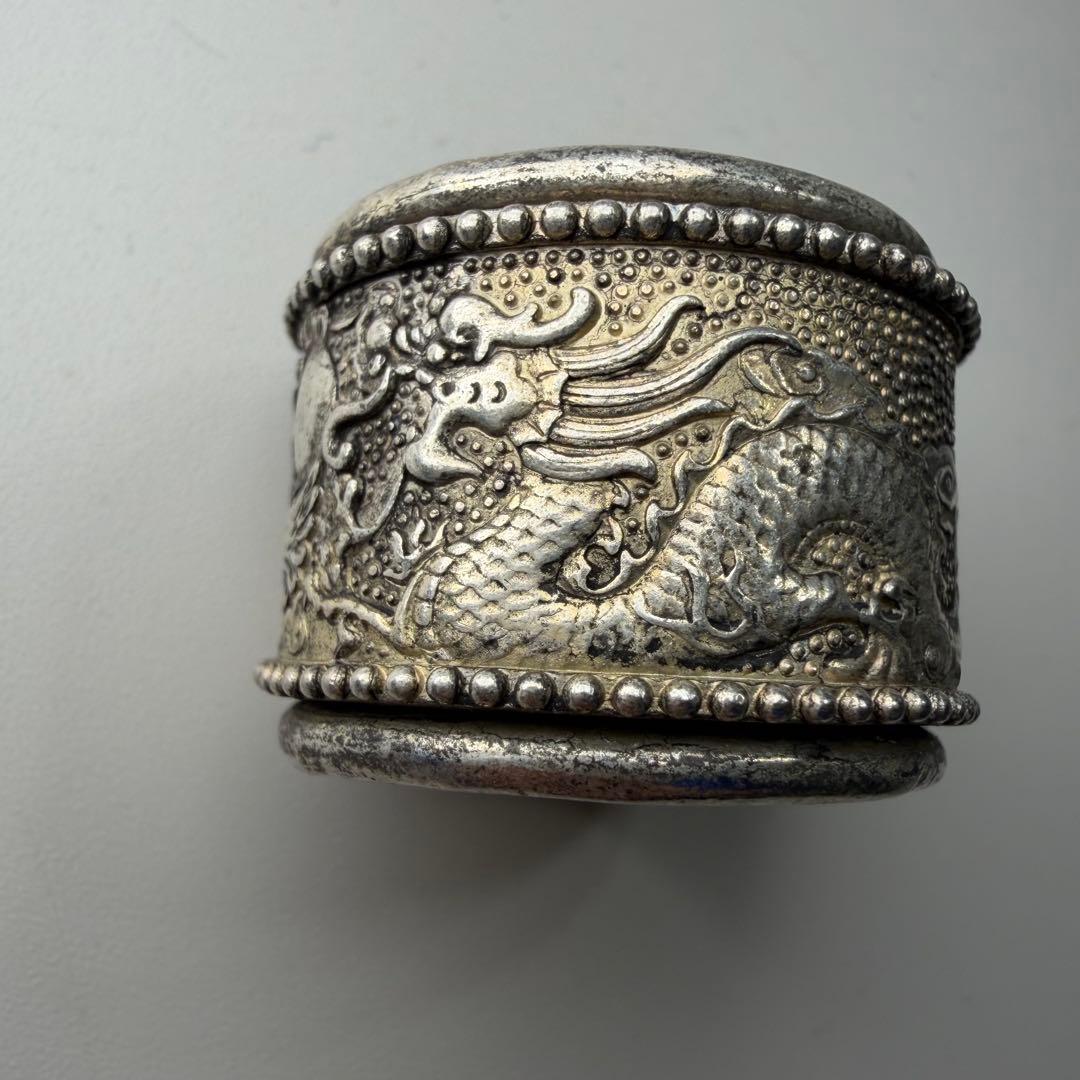 旧蔵　ドラゴンと鳳凰　リング　扳指　親指用