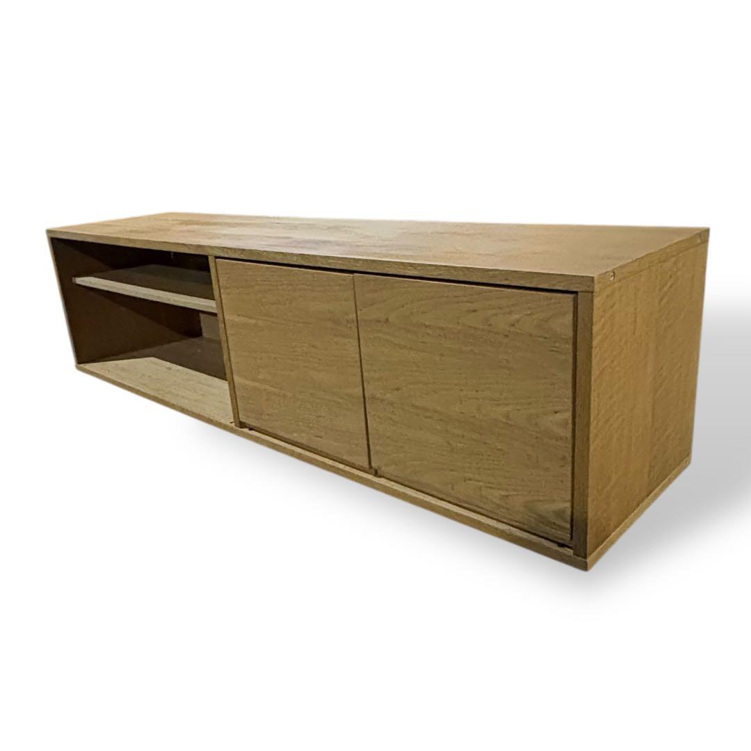 無印良品 オーク材 テレビボード 幅1625mm ナチュラル シンプルデザイン