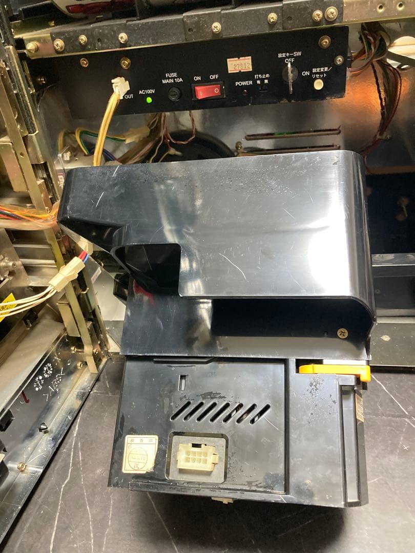 パチスロ実機 ドロンジョ 不要機 ボリューム 設定、ドアキー 4号機