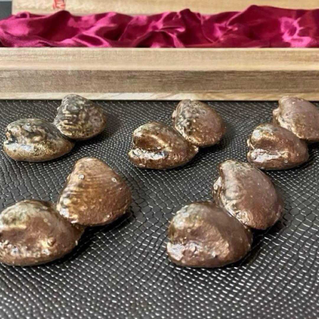 彫刻家　彫塑家　山田良定　旭　共箱付