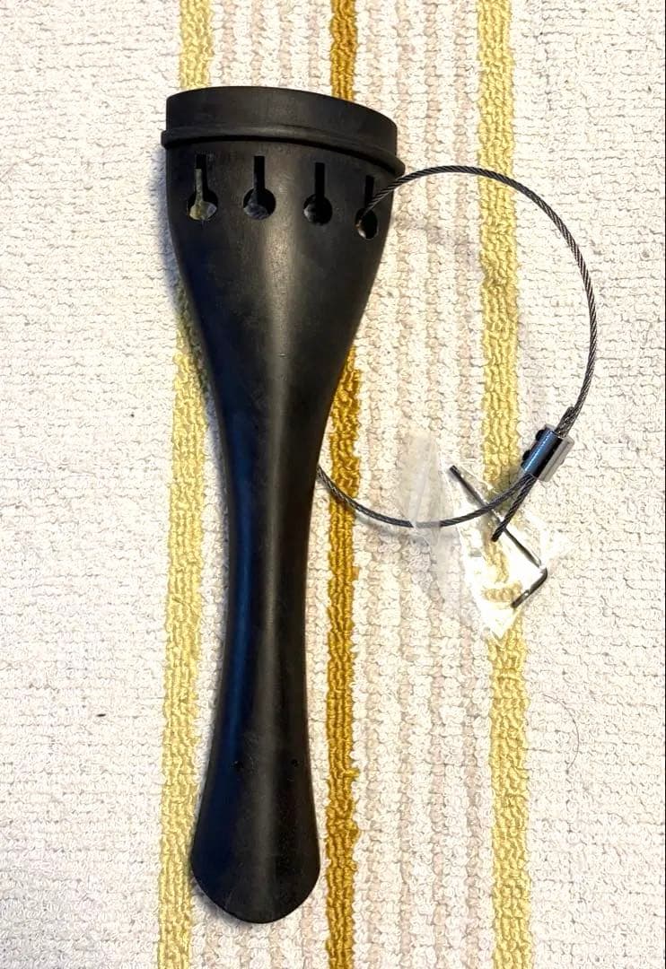 【新品】鈴木 コントラバス用 テールピース テールワイヤー付き