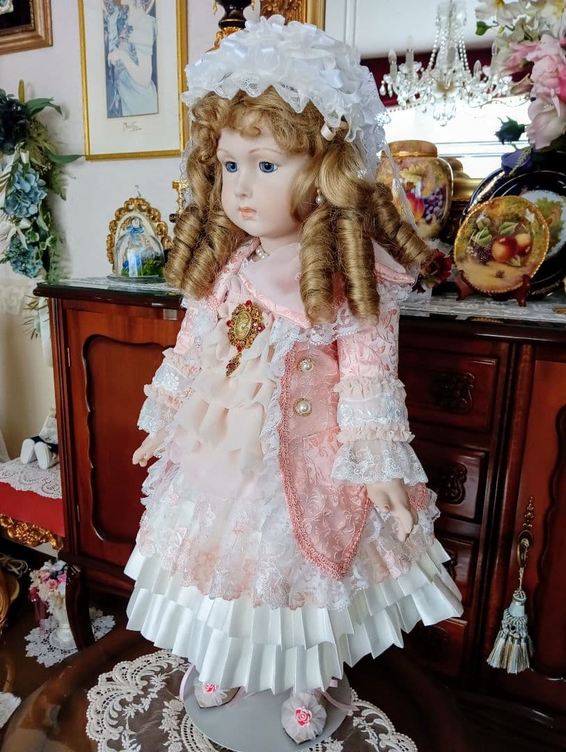 す*れ様 ビスクドール❤️大きな子が好きな貴方に　ジュモートリステを❤️リプロ