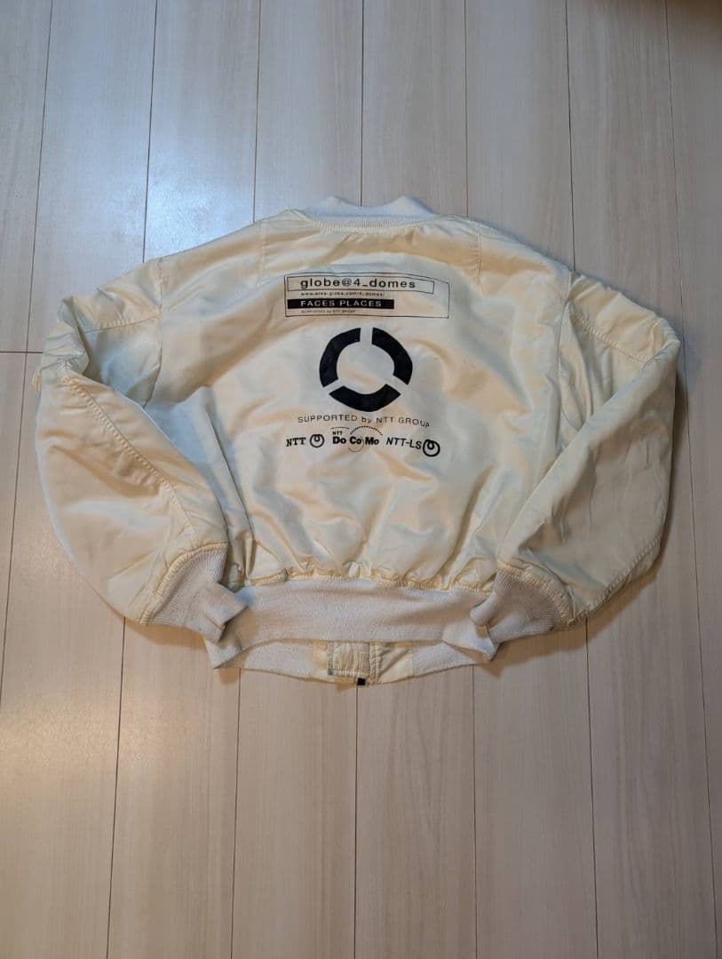 k*k様 非売品【激レア】globe@4_domes　スタッフジャンパー　MA-