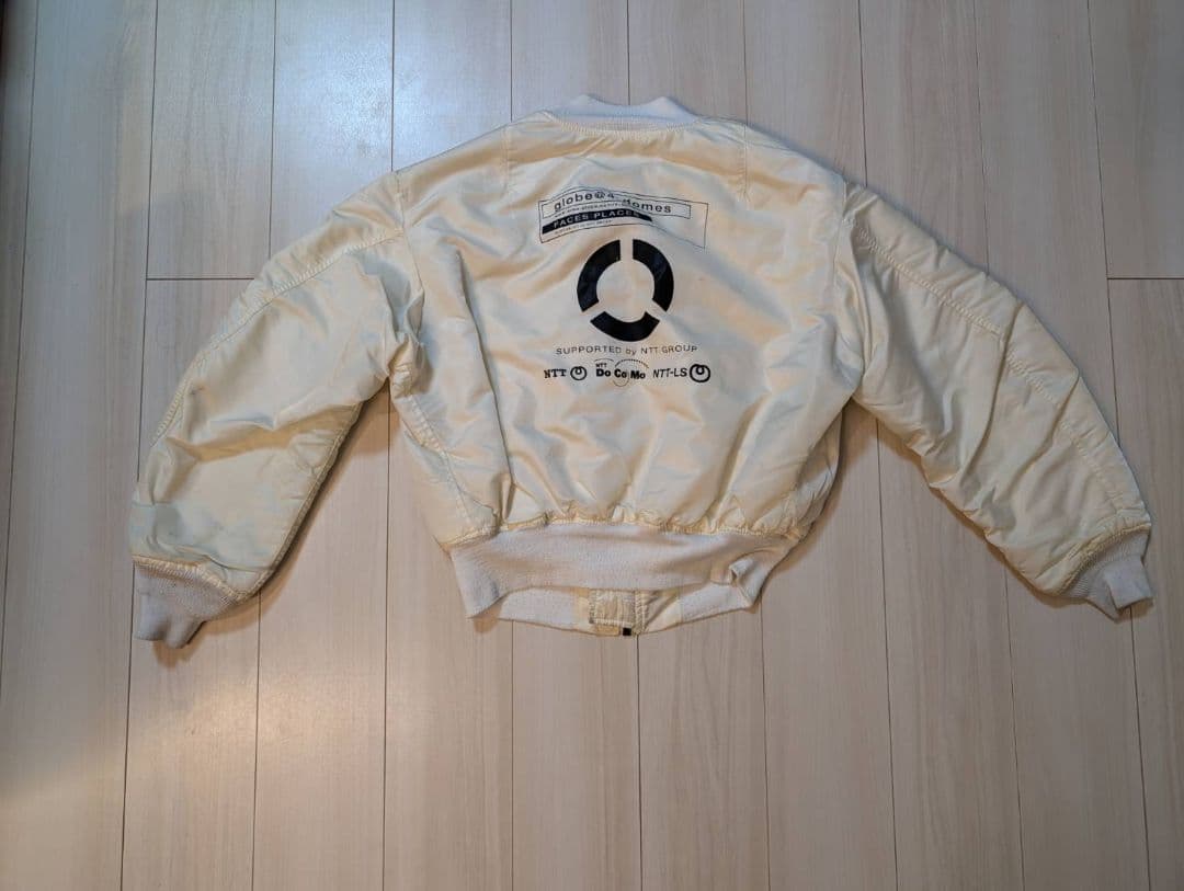 k*k様 非売品【激レア】globe@4_domes　スタッフジャンパー　MA-