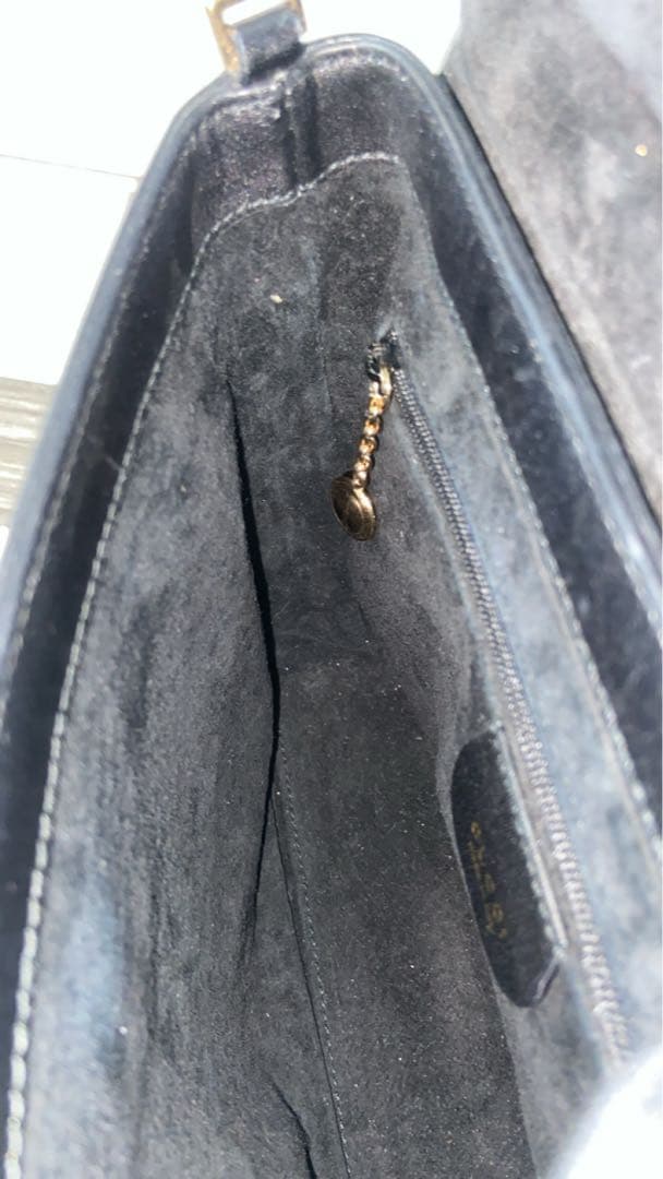 GUCCI ハンドバッグ　バンブー　レザー　ブラック　手持ち　フォーマル　保存袋