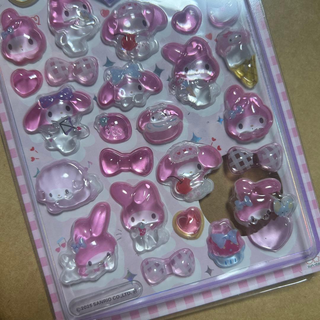 【新品】 ボンボンドロップシール サンリオ 5枚セット