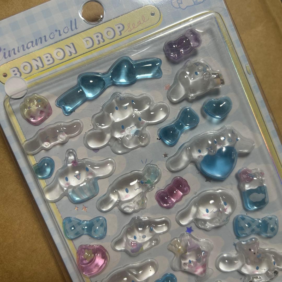 【新品】 ボンボンドロップシール サンリオ 5枚セット