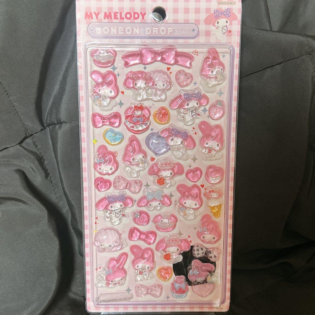 【新品】 ボンボンドロップシール サンリオ 5枚セット