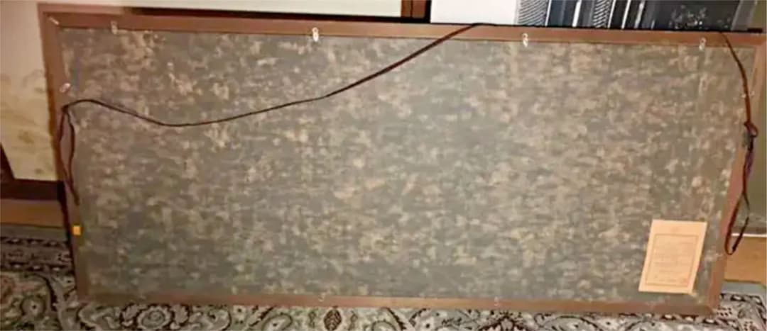 骨董品 石原春秋の風景画 「山水」鑑定書付