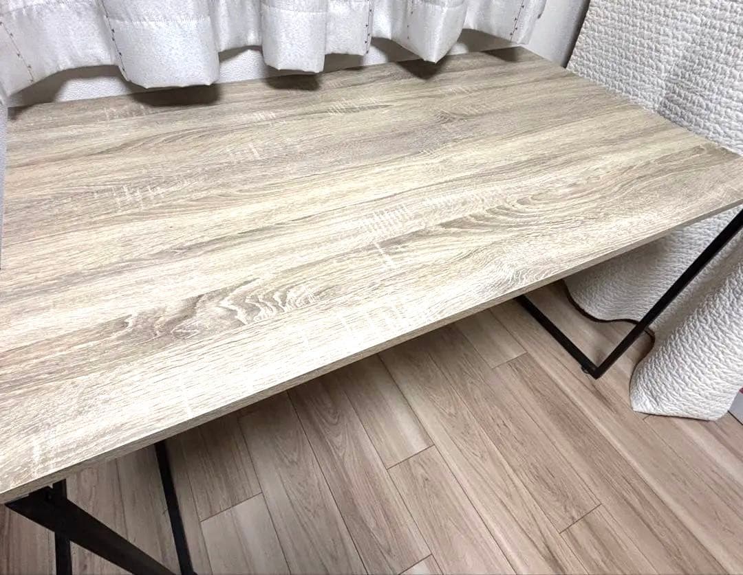 【美品】パソコンデスク タップ収納付き オーク LOWYA ロウヤ