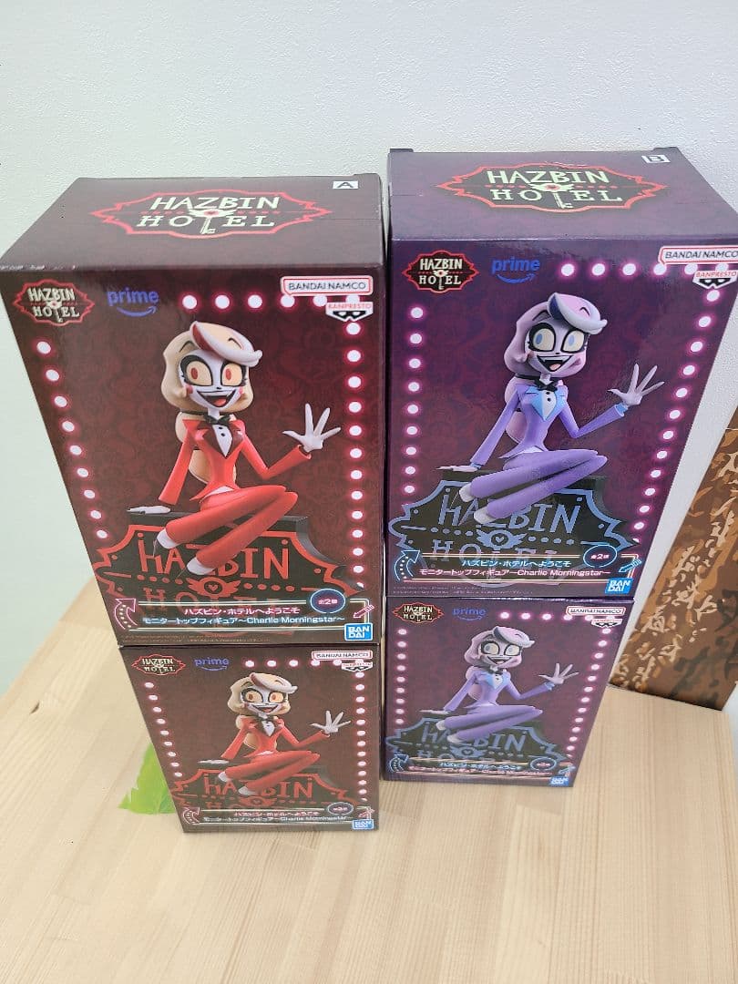 【大人気】HAZBIN HOTEL フィギュア 2種類5体セット